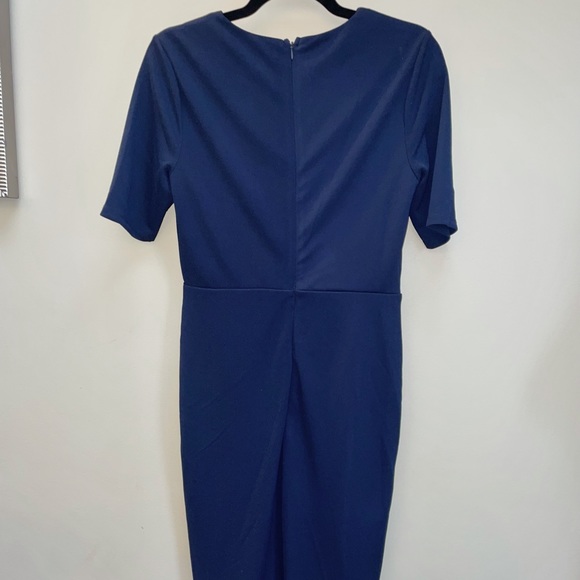 NWT Navy Le Chateau midi dress - Picture 4 of 5